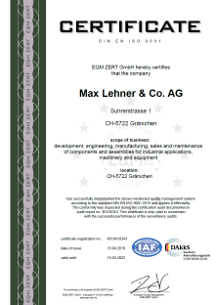 Our Location - MAX LEHNER & CO. AG